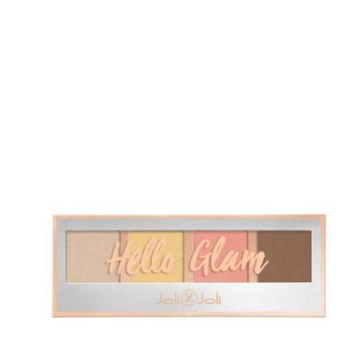Imagem de PALETA DE MAQUIAGEM PARA OS OLHOS E ROSTO  Hello Glam - Joli Joli