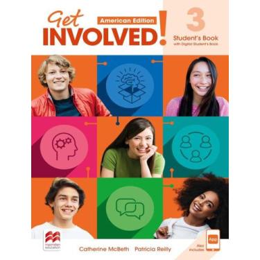 Imagem de Livro - Get Involved! 3 Sb & App With Wb - American, 1, 21 x 29.7