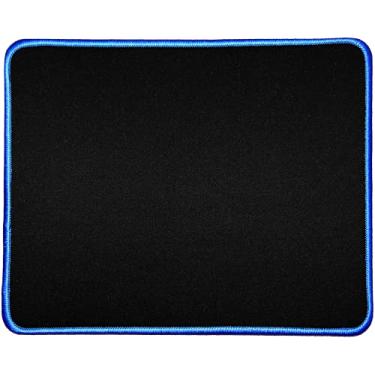 Imagem de Mousepad Gamer Speed Grande - Borda Costurada Premium 5mm (Preto (borda azul))