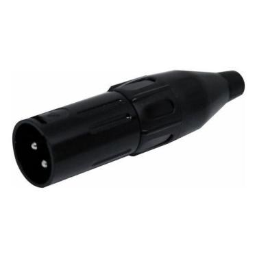Imagem de Kit 20 Conectores Xlr Canon Tipo Neutrik Xlr Macho E Femea - CSR