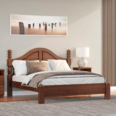 Imagem de Cama Queen Classica Madeira Maciça 2260 Cafe Milani Store