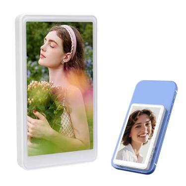 Imagem de Vbestlife Tela do Monitor de Selfie Vlog, 4.02in Visor de Câmera Traseira Magnética Sem Fio Com Controle Remoto, 1136x640, para Transmissão Ao de Selfie Vlog