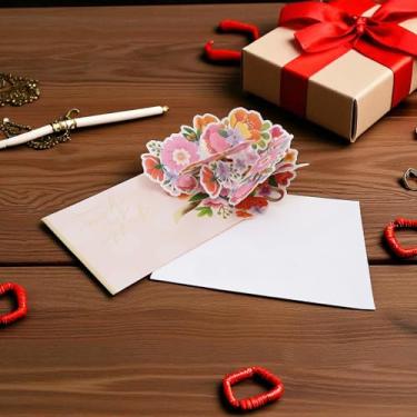 Imagem de 1 peça cartão de felicitações Just for You Papel de cartão cores sortidas 19,5 x 14,5 x 1 cm