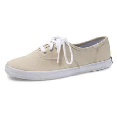 Imagem de Keds Tênis Champion de lona feminino, Pedra, 9.5 Wide