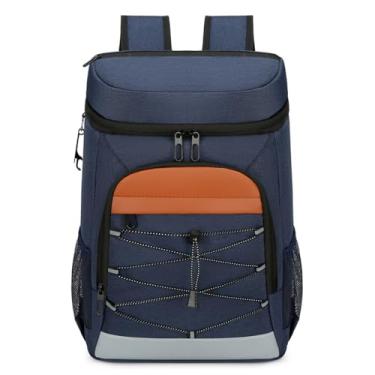 Imagem de Mochila Térmica para Camping com Compartimento Almoço Impermeável - Leve e Grande Capacidade Piqueniques Viagens Esportes