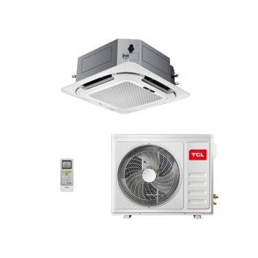 Imagem de Ar-Condicionado Split Cassete 4 Vias Inverter TCL 24.000 BTUs Quente/Frio 220V Monofásico