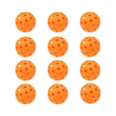 Imagem de Bolas De Pickleball Coloridas E Duráveis De 72mm Para Uso Interno, Pac