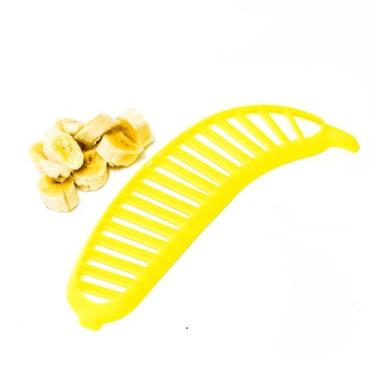 Imagem de Fatiador Cortador De Banana De Plastico Dasshaus - Dasshaus Cortador R