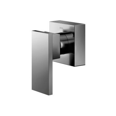 Imagem de Acabamento Para Registro Docol New Edge 925848 Para Base Deca 1/2", 3/4" E 1" Grafite Polido