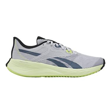Imagem de Reebok Tênis unissex adulto Energen Tech Plus, Cinza/cinza/argolas azul/lima laser, 37/39 BR