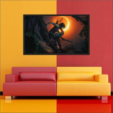 Imagem de Quadro Decorativo Game Shadow Of The Tomb Raider Lara Croft - Vital Qu