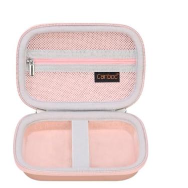 Imagem de (Rose Gold) - Canboc Shockproof Carrying Case Storage Travel Bag for HP Sprocket Portable Photo Printer and (2nd Edition) / Polaroid Zip Mobile Printer/Lifeprint 2x3 Portable Protective Pouch Box, Rose Gold