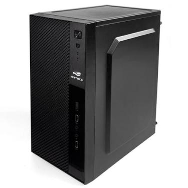 Imagem de Gabinete C3Tech, Fonte 200W, Micro ATX, Preto - MT-31BK