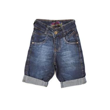 Imagem de Bermuda Jeans Bebê Tamanho 1-3 - King Boy, 2