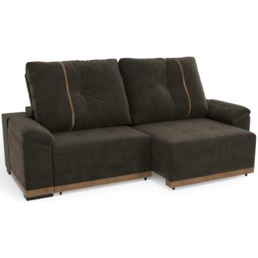 Imagem de Estofado Sofá Esmeralda Kappesberg S1162 Retrátil 2 Lugares  - KAPPES 