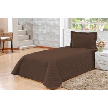 Imagem de Colcha Cobre Leito Solteiro 02 Peças Kaique Toque Macio Otimo Preço En