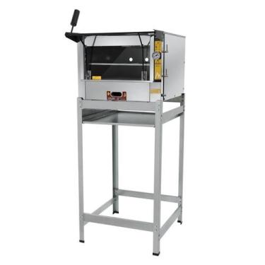 Imagem de Forno Guilhotina Gás com Infravermelho Inox 1 Câmara 70x60 Metalmaq