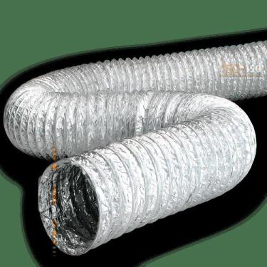 Imagem de Duto Flexível 10 Pol (263mm) TECHFLEX 10 - TECHISO, 3 Mts