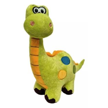 Imagem de Brinquedo Pelúcia Dinossauro Braquiossauro - Verde - Pronta entrega - 