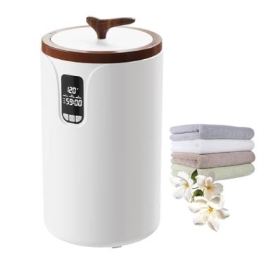 Imagem de GarveeTech Aquecedor de toalhas para banheiro, balde grande aquecedor de toalhas com capacidade de 20L com função de temporizador, temperatura ajustável, visor de LED, secador de toalhas para toalhas