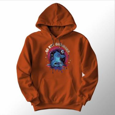 Imagem de Blusa Moletom Canguru Personalizado Stitch De Ponta Cabeça - Lobo Sete