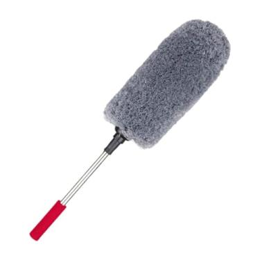 Imagem de Generic Microfiber Car Duster Exterior Scratch Ferramenta de limpeza externa interior de Duster Free para banheiros espelho da janela do trailer