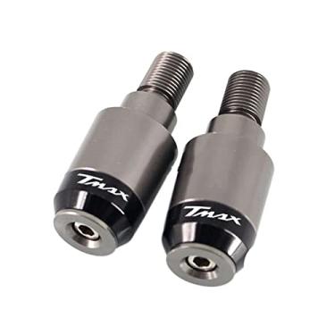 Imagem de Extremidades de manoplas de guidão de motocicleta, tampas de extremidade de manoplas, acessórios deslizantes de peso para Tmax 560 500 530 T Max TMAX530 DX SX