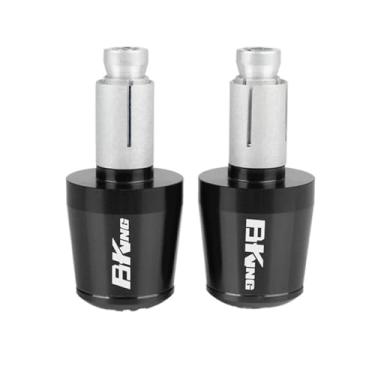 Imagem de Extremidades das manoplas do guidão da motocicleta, tampas das extremidades das manoplas, acessórios deslizantes de peso para Suzuki B-King ABS BKING 2008 2009 2010 2011 2012