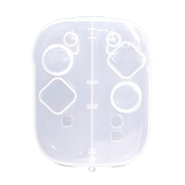 Imagem de Estojo Armazenamento para Joy-Con 2, Caixa Protetora Transparente Alça Capa Protetora à Prova Poeira Controle Portátil Estojo Portátil com Recortes Precisos para Switch 2 Acessórios