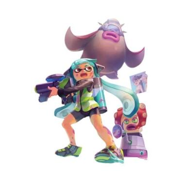 Imagem de Pôster De Arte Anime Splatoon 3 Impressão Em Canvas Decoração De Pared