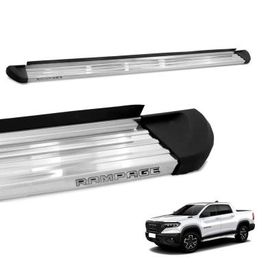 Imagem de Estribo Lateral Rampage 2023 a 2025 SUV Alumínio Polido