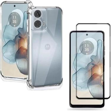 Imagem de Capa Capinha Case Anti Impacto Queda Shock e Pelicula de Vidro 3d Comp