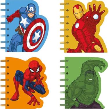 Imagem de Caderneta Espiral, Culturama, Capa Dura, Marvel Heroes