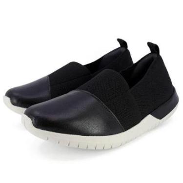 Imagem de Sapatênis Feminino Usaflex Couro Elástico AH1714-Feminino