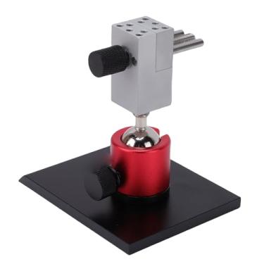 Imagem de Diydeg Mini Torno, Mandíbula Ajustável, Faixa de Fixação de 0-2,48 pol., Base Giratória, Com 6 Hastes e 10 Furos de Posicionamento para Fabricação de Joias, Fabricação de Modelos de