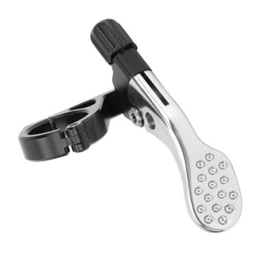 Imagem de aqxreight Mountain Bike Selim Conta-gotas Alavanca Kit Remoto Liga de Alumínio Alça Ajustável Peças Ciclismo Prata Adequado Mountain Bikes Longas e de Liga Conta-gotas Feito (Prata)