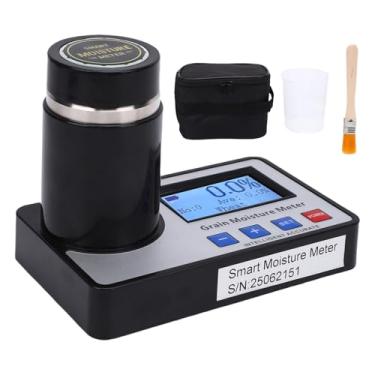 Imagem de Luqeeg Medidor de Umidade de 19 Grãos, Medidor de Umidade de Grãos de Alta Precisão com Compensação Automática de Temperatura com Display para café Cacau Trigo