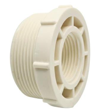 Imagem de Bucha Redução Roscável Tigre PVC Branco 2 x1 - 20022663