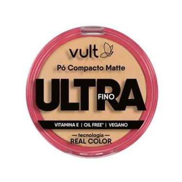 Imagem de Pó Vult Compacto Matte Ultra Fino Cor V430 9g