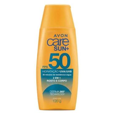 Imagem de Avon Care Sun+ Protetor Solar FPS 50 Rosto e Corpo 2 em 1 120g