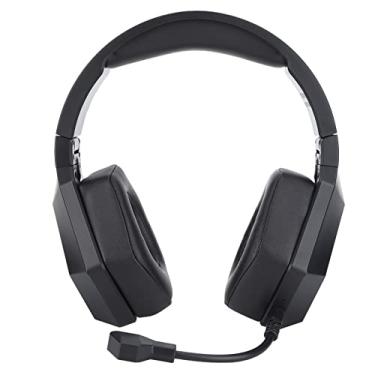 Imagem de Fone de ouvido para jogos, fones de ouvido sem fio para jogos dobráveis ​​e ajustáveis ​​sobre a orelha para laptop