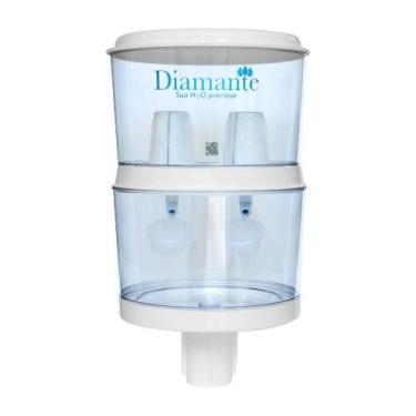 Imagem de Filtro Para Bebedouro De Agua Galão Filtrante Branco - Diamante - Laza
