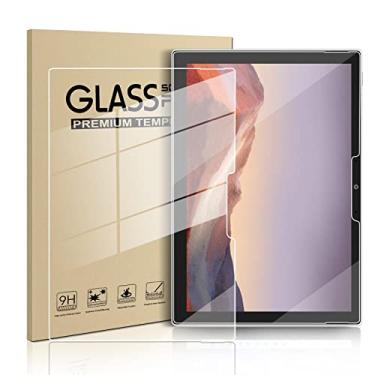 Imagem de SSS·GRGB [Pacote com 2 protetores de tela para Surface Pro 7 Plus/Pro 7/Pro 6/Pro 5/Pro 4, vidro temperado, resistente a arranhões, alta responsividade, alta definição - compatível com caneta de
