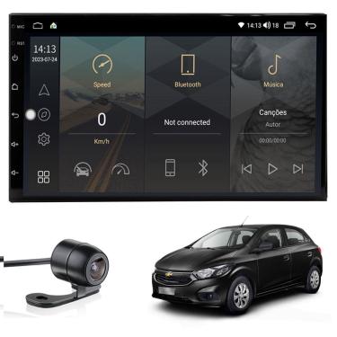 Imagem de Central Multimídia Onix e Prisma Joy Tela IPS de 7" Polegadas Quad Core 2GB Carpla...
