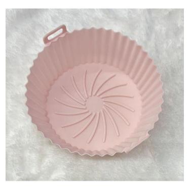 Imagem de Forma De Silicone Air Fryer Reutilizável Micro-onda Lavável - oem, Ros