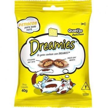 Imagem de Petisco saboroso dreamies queijo 40g, 40G