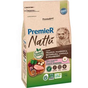 Imagem de Premier nattu caes filh racas peq mandioca 2,5 kg, 2,5