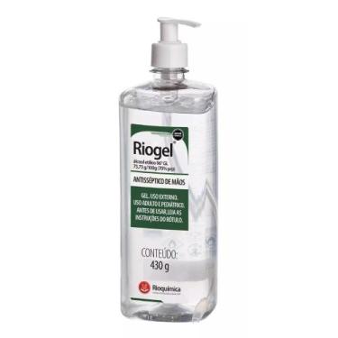 Imagem de Alcool Gel Antisseptico Rioquimica 70% Riogel 430g - Rioquímica
