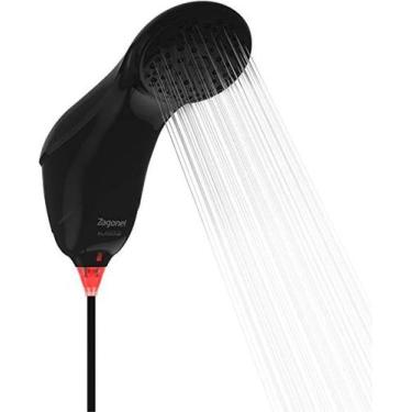 Imagem de Ducha Eletronica Zagonel - Sublime 7.500w 220V - Preta, Preto, 7500W, 