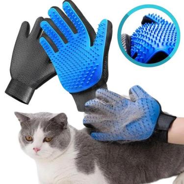 Imagem de Luva para Pets Tira Pelos Escova Nano Magnética Cães & Gatos - Thor, A